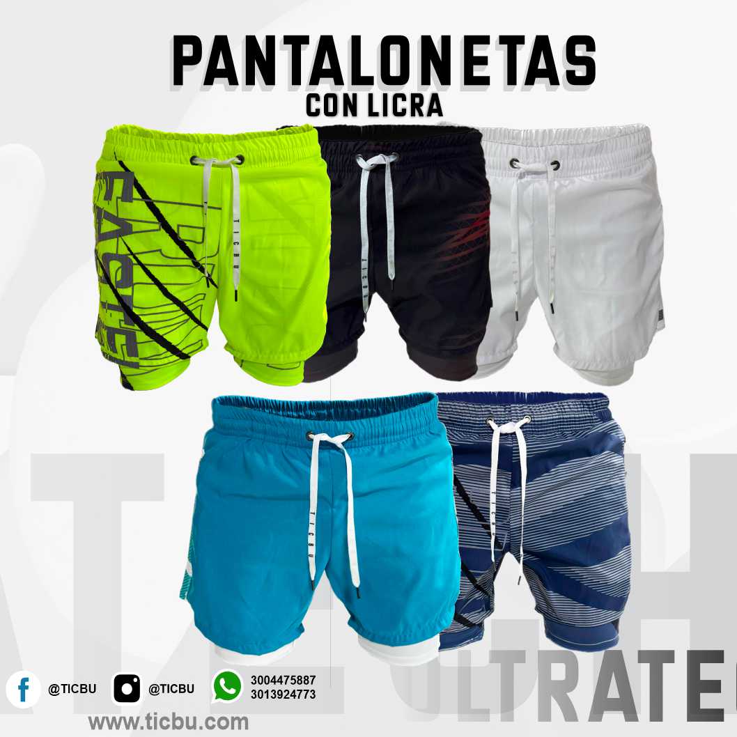 Pantaloneta Deportiva