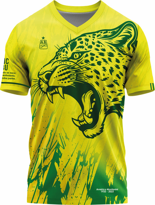 Camiseta Hombre Deportiva (Ref AB AMARILLA)