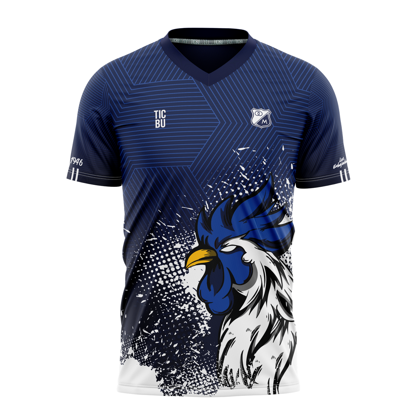 Camiseta Hombre Deportiva (Ref MILLONARIOS)