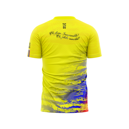 Camiseta Hombre Deportiva (Ref COL AMARILLA)