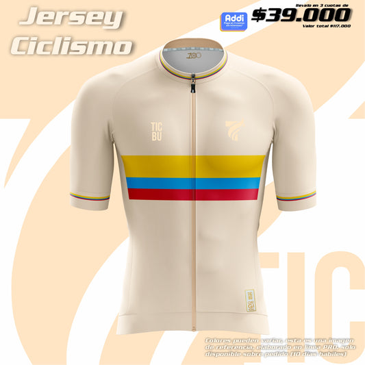 JERSEY CORTA HOMBRE PRO (REF. COLOMBIA 100 AÑOS)