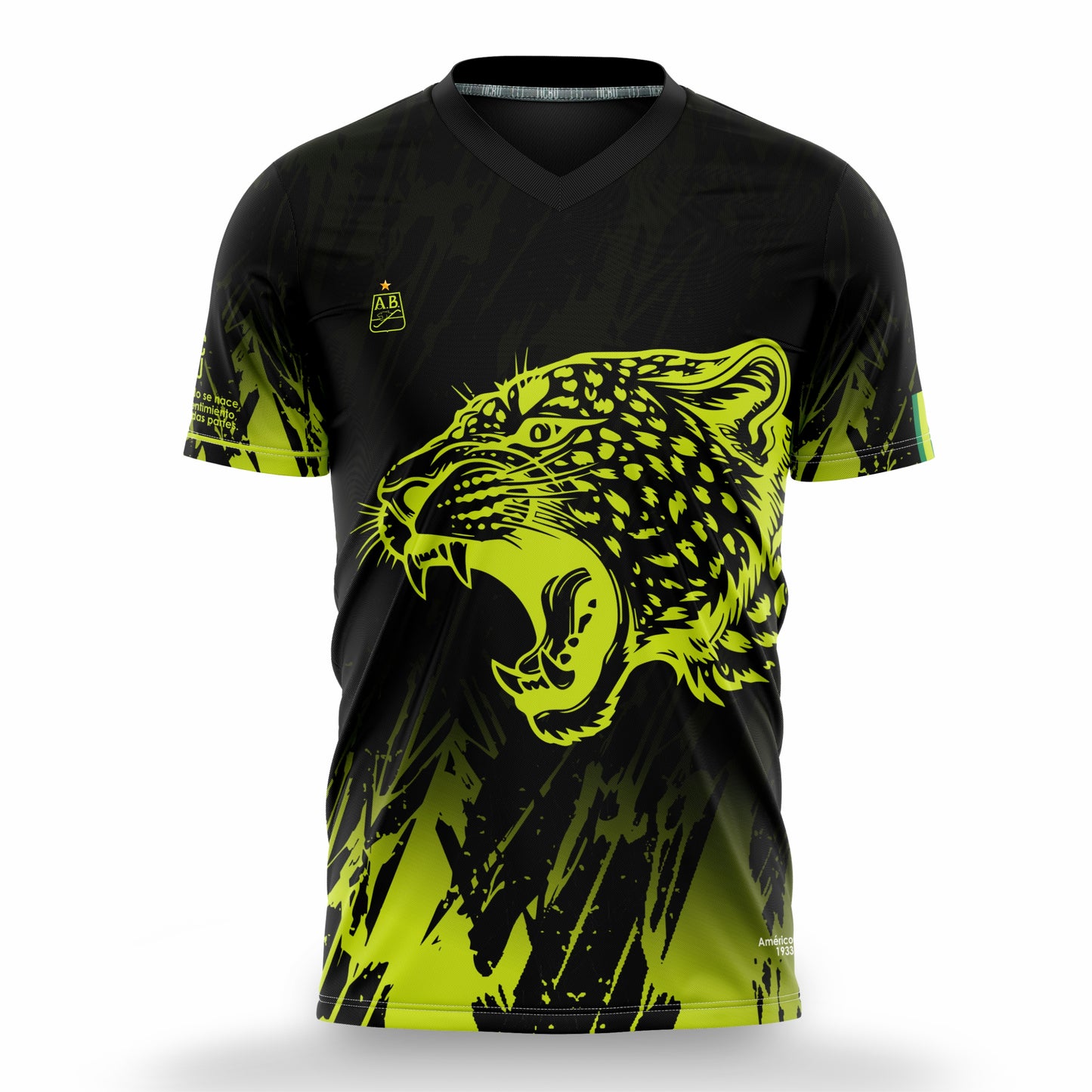 Camiseta Hombre Deportiva (Ref AB NEON)