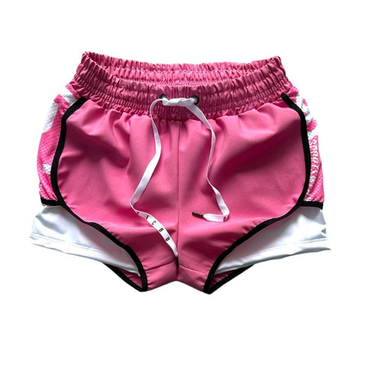 Pantaloneta Deportiva Dama Rosada